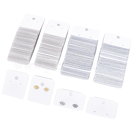 Fingerinspire 2 sacs 2 cartes de présentation de bijoux en plastique de style DIY-FG0003-13-1