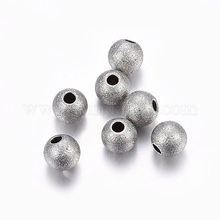 Perles texturées en 304 acier inoxydable STAS-F174-32P-1