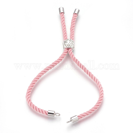 Cotton Cord Bracelet Making KK-F758-03D-P-1