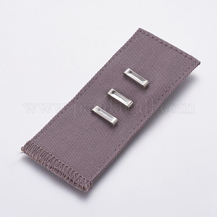 Extensor de cintura de pantalones ajustables de hierro y tela FIND-TAC0001-02B-1