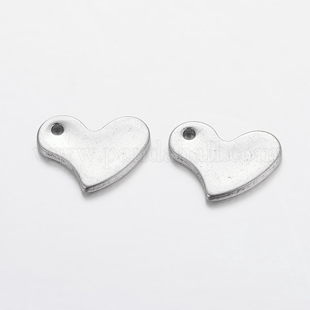 201 Stainless Steel Stamping Blank Tag Pendants X-STAS-G029-2-1