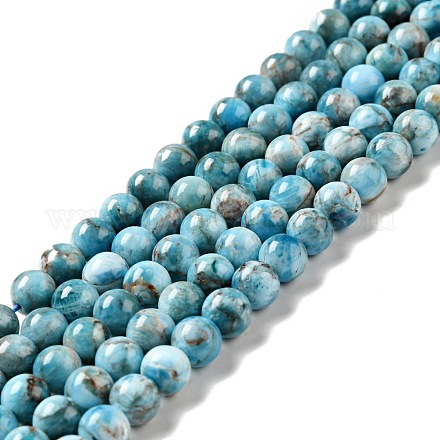 Chapelets de perles en apatite naturelle G-G858-01B-1