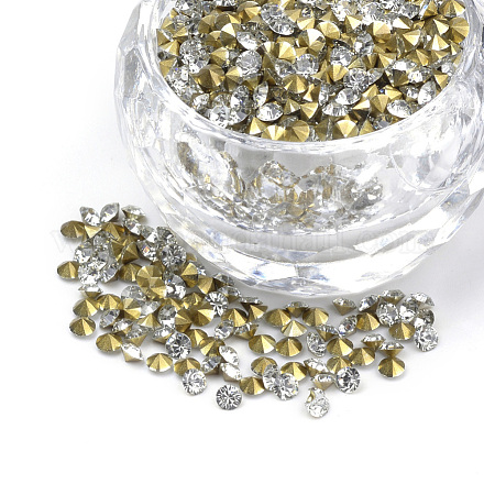 Grado AAA puntiagudo Diamante de imitacións de resina CRES-R120-3.0mm-01-1