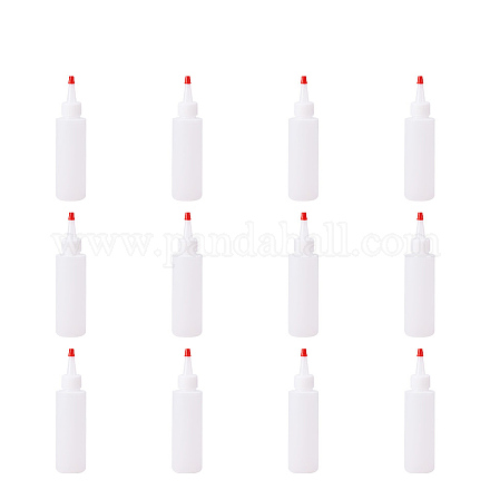 プラスチック接着剤ボトル  ホワイト  125x42x1.2mm  12個/セット TOOL-PH0008-04-120ml-1