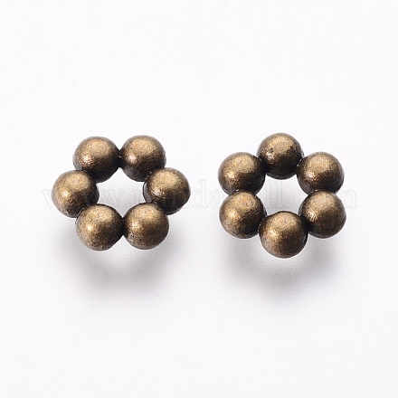 Perles de séparateur de style tibétain  MLFH267Y-NF-1