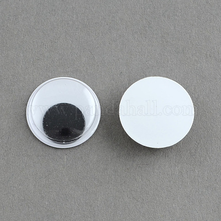 Wholesale Black & White Wiggle Googly Eyes Cabochons DIY