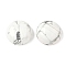 Natural Howlite Cabochons, Half Round, 25~26x6.5~10.5mm
