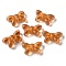 Transparent Lampwork Beads, Butterfly, Peru, 11x19x6mm, Hole: 1mm, about 55~65pcs/100g