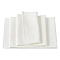 DICOSMETIC White Rib Fabric for Cuffs Cotton Stretch Knit Fabric Trim 37x6in Fabric Cuff for Sewing Clothes Waistbands Collar Sleeve Cuffs Jacket(1Pc)