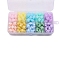 10 Grids 10 Colors Wax Granule Set, Sealing Wax Particles Kits for Retro Seal Stamp, Star, Mixed Color, 125x65mm