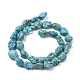 Natural Magnesite Beads Strands G-I263-02-2