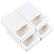 BENECREAT 20 Pack Kraft Paper Drawer Box 12.8x11x4.3cm White Soap Jewelry Candy Boxes Small Gift Boxes for Gift Wrapping CON-BC0005-97B-7