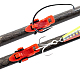 スーパーファインディング10セット5色プラスチック＆シリコンOリング釣り竿ポールフックキーパーセット  釣り竿吊り餌装置  ミックスカラー  14~28x13~25x1.5~9mm  2セット/カラー AJEW-FH0003-95-7