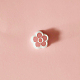 プラスチック粘土ツール  粘土カッター  モデリングツール  ホワイトスモーク  花  1.9x1.9cm FIND-PW0021-34B-1