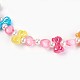 Acryliques perles de colliers d'enfants NJEW-JN02235-01-2
