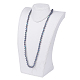 Synthetic Moonstone Beaded Multi-use Necklaces/Wrap Bracelets NJEW-K095-C10-4