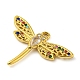 Ion Plating(IP) Real 18K Gold Plated 304 Stainless Steel Rhinestone Pendants STAS-P341-06G-02-2