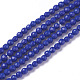 Lapis Perle sintetiche lazuli fili G-F596-27-2mm-1