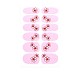 Pegatinas de calcomanías de uñas de cubierta completa de la serie de flores MRMJ-T109-WSZ465-1