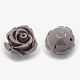 Perles roses de fleur de 3D en corail synthétique CORA-A006-15mm-054-1