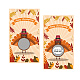 CRASPIRE 120 Sets Scratch Off Cards with Scratch Off Stickers Thanksgiving Funny Scratch Cards and Stickers DIY Coupon Cards DIY-CP0006-92F-4