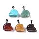 Natural & Synthetic Gemstone Pendants G-R133-8-2