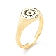 Латунный перстень для женщин RJEW-E058-01G-05-1