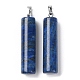 Natural Lapis Lazuli Dyed Pendants G-E603-02P-02-2