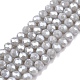 Chapelets de perles en verre électroplaqué&nbsp;EGLA-A044-P3mm-A19-1