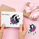 GLOBLELAND Moon and Cat Clear Stamps for DIY Scrapbooking Fairy Tale Mushroom Silicone Clear Stamp Seals 21x15cm Transparent Stamps for Cards Making Photo Album Journal Home Decoration DIY-WH0371-0033-3