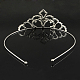Модные свадебные кольца короны горный хрусталь для волос OHAR-R271-15-2