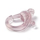 Transparent Plastic Lobster CLaw Clasps KY-H005-A06-3