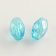 Ab-couleurs mixtes perles acryliques transparente X-MACR-R546-23-2