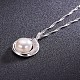 SHEGRACE Simple Elegant Sterling Silver Necklace JN290A-2