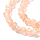 Chapelets de perles d'œil de chat CE-I005-B27-3
