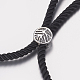 Création de bracelets à cordon torsadé en nylon MAK-F019-04B-3