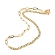 Chain Necklaces NJEW-JN03229-01-1
