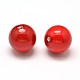 Half Drilled Round Shell Pearl Beads BSHE-M002-18mm-05-1