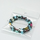 Fashion Double Wrap Bracelets BJEW-JB00560-06-3