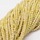 Chapelets de perles en chrysocolle naturelle G-N0198-01-2mm-1