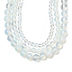 3 Strang 3 Größen Opalite Perlenstränge G-FS0001-05-1