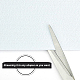 DIYクラフト用品不織布刺繍針フェルト  ホワイト  140x3mm  約6m /ロール DIY-WH0156-92C-4