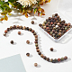 OLYCRAFT 92 Pcs Round Natural Ocean Agate Ocean Jasper Beads 8mm Gemstone Loose Smooth Beads Crystal Energy Stone Healing Power Beads for Jewelry Earrings Bracelet Necklace Making and DIY Craft G-OC0002-71-5