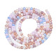 Opache perle di vetro fili X-GLAA-T006-07-A09-2