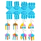 Moldes de silicona para colgantes y eslabones diy de nube DIY-M048-06-1