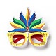 Feltro brasile carnevale occhiali cornice decorazione AJEW-G044-01D-1