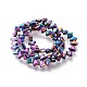 Electroplate Non-Magnetic Synthetic Hematite Beads Strands G-M359-01B-2