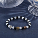 Perles en alliage de style tibétain PALLOY-FH0001-21-4