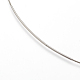 Création de bijoux de fil de collier en acier inoxydable X-TWIR-R003-23A-2