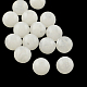 Runde Nachahmung Edelstein Acryl-Perlen OACR-R029-6mm-30-1